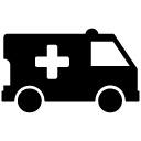 Ambulance solid icon