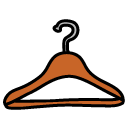 clothing hanger freebie icon