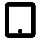 tablet line icon