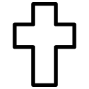 religious symbols line icon