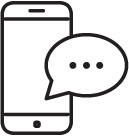 smartphone message freebie icon