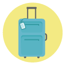 luggage freebie icon