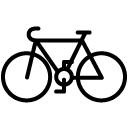 Bike line icon