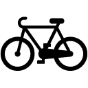 Bike solid icon