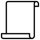 Blank Document solid icon