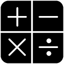 Calculation solid icon