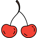 Cherry line icon