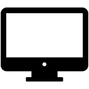 Computer Screen solid icon