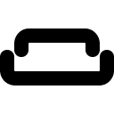 Couch line icon