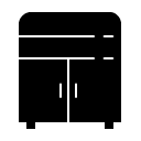 Cupboard line icon