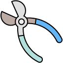 Dental Pliers filled outline icon