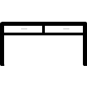Desk line icon