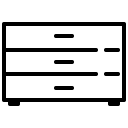 Drawers_1 line icon