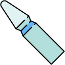Eyedrops filled outline icon
