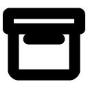 Filing Box_1 solid icon
