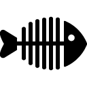Fish Skeleton line icon