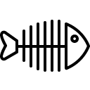 Fish Skeleton line icon
