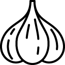 Garlic line icon
