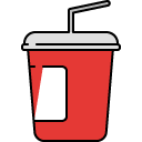 Hot Drink carrier line icon