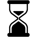Hourglass solid icon