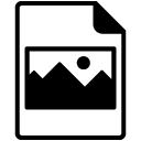 Image document solid icon