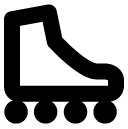 Inline Skate line icon