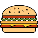 Large Hamburger line icon