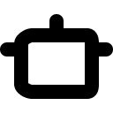 Large Pot line icon