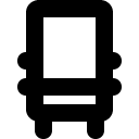 Lean chair line icon