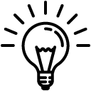 Lightbulb_2 line icon