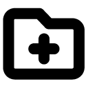 Medical Folder line icon