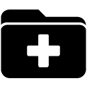 Medical Folder solid icon
