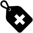 Medical Tag solid icon
