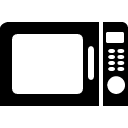 Microwave line icon