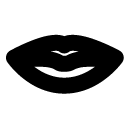 Mouth line icon