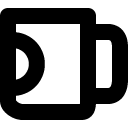 Mug line icon