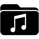Music Folder solid icon