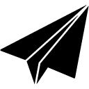 Paper Aeroplane_1 glyph Icon
