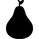 Pear line icon