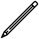 Pencil_1 solid icon