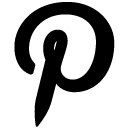 Pinterest line icon