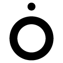 Planet Orbit line icon