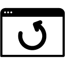 Refresh Window glyph Icon