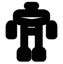 Robot_1 line icon
