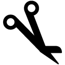 Scissors solid icon
