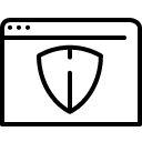 Security window line Icon