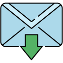 Send Message filled outline Icon