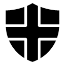 Shield glyph Icon