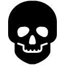 Skull solid icon
