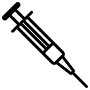 Small Syringe line icon